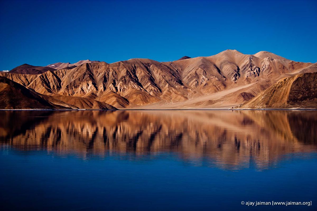 At Pangong Tso (Lake)