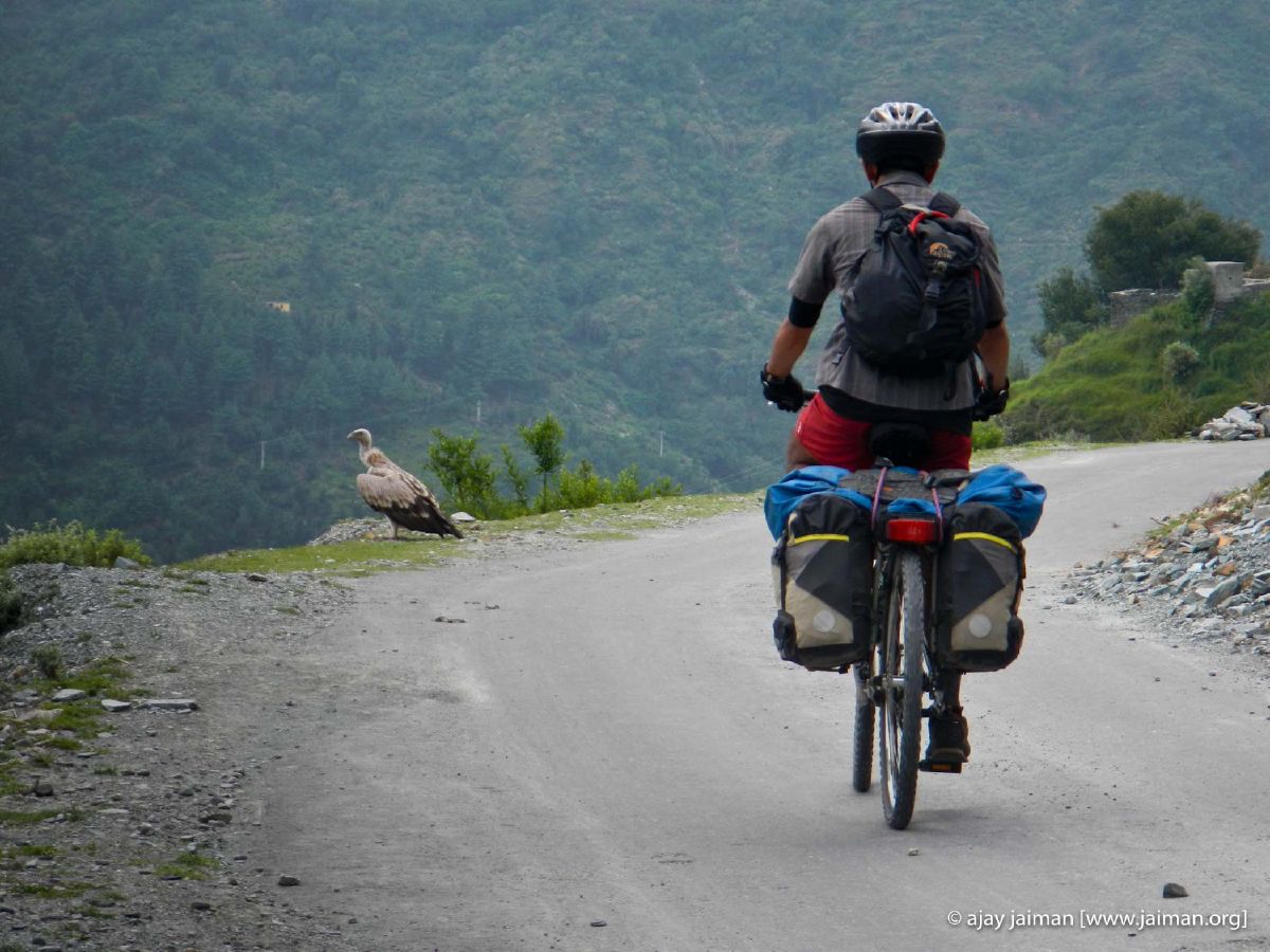 Cycling across the Sach Pass, Himachal Pradesh