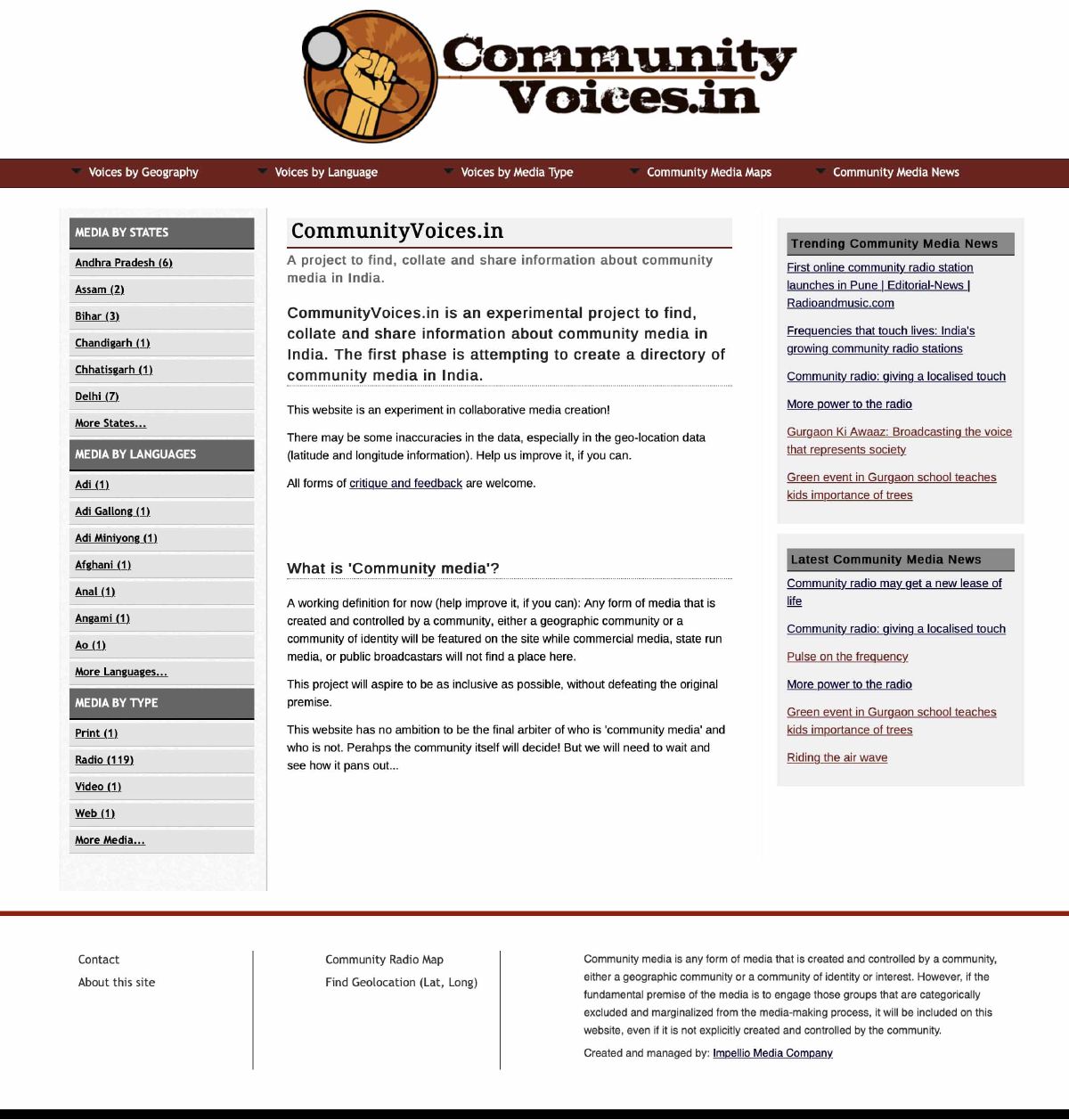 Documenting Community Media in India