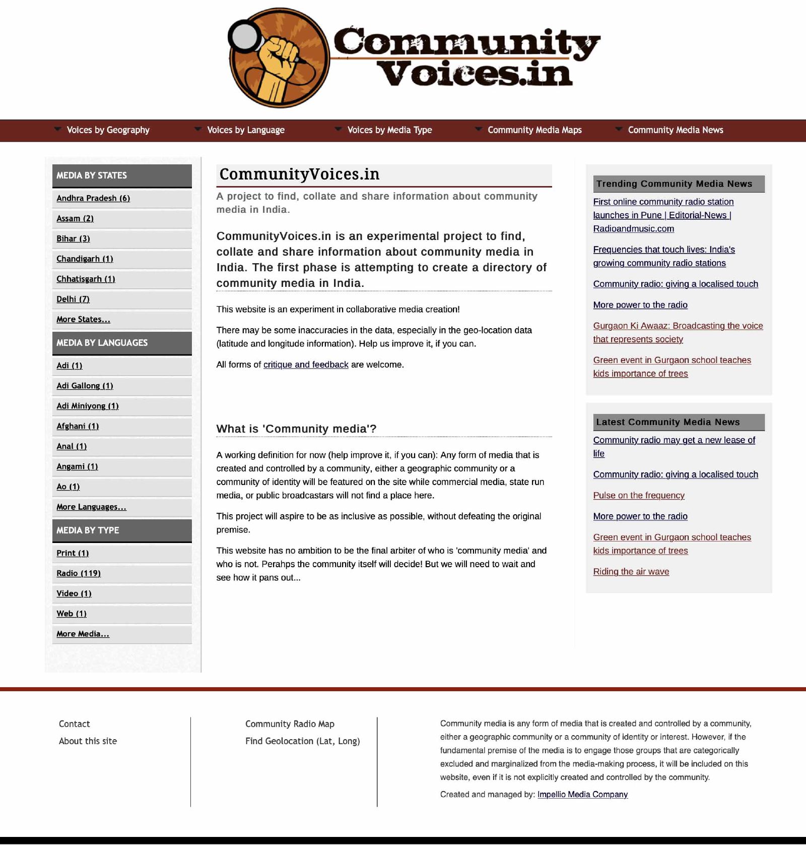 Documenting Community Media in India